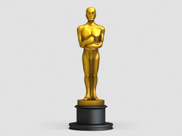 Oscar Award Statue 3D Модель In Награды 3DExport