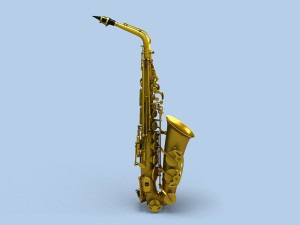 saxophone 3D Model