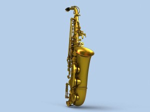 saxophone 3D Модель