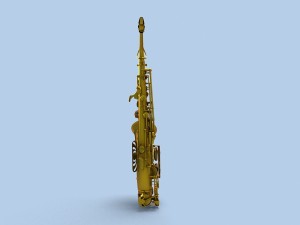 saxophone 3D Модель
