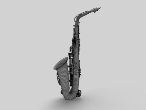 saxophone 3D Модель
