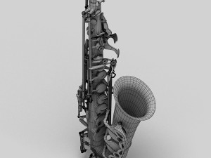 saxophone 3D Модель