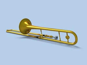 trombon 3D Model