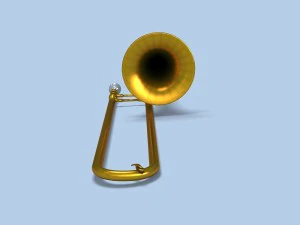 trombon 3D Model