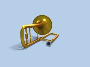trombone 3D 模型