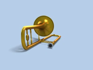 trombon 3D Model