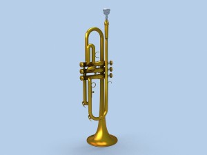 trumpet 3D Model