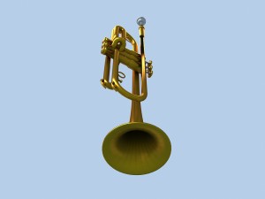 trumpet 3D Model