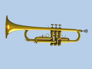 trumpet 3D Model