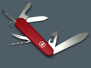 swiss army knife 3D Model