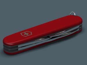 swiss army knife 3D Model