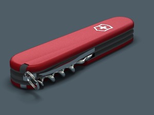 swiss army knife 3D Model