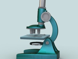 microscope Modèle 3D