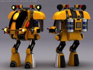 robot 02 3D मॉडल