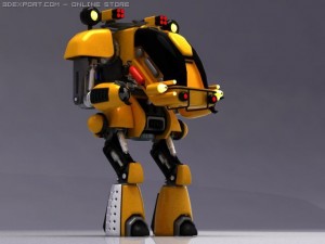 robot 02 3D Model