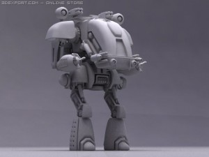 robot 02 3D Model