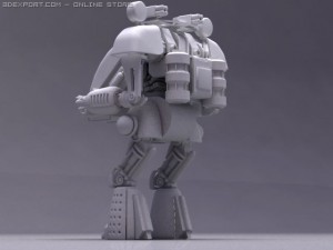 robot 02 3D Model