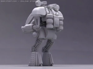 robot 02 3D Model
