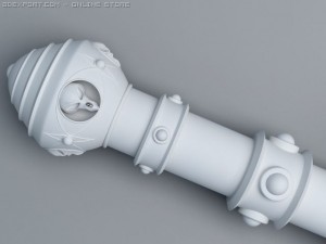 fantasy sword frostmourne Modello 3D