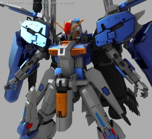 exsdam 3D Model .c4d .max .obj .3ds .fbx .stl .blend