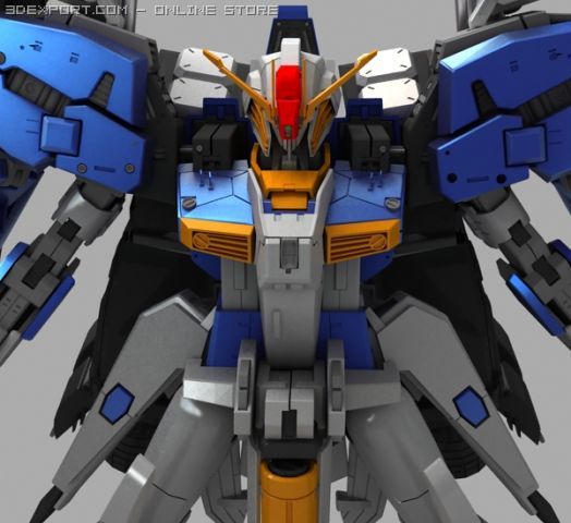 Exs Gundam 3d Model In Robot 3dexport
