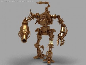 robot 03 3D 模型