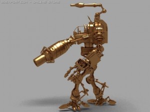 robot 03 Modèle 3D