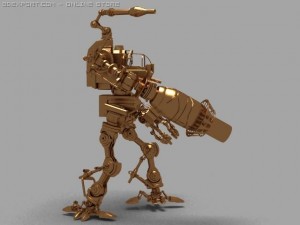 robot 03 Modèle 3D