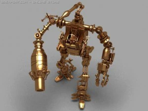 robot 03 3D Model