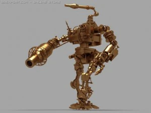 robot 03 3D Model