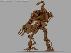 robot 03 3D Model