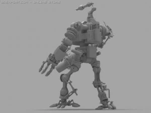 robot 03 3D Model