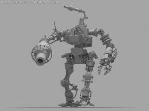 robot 03 3D Model