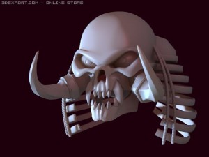 orc skull 3D Model
