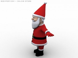 santa 3D Model