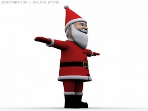 santa 3D Model