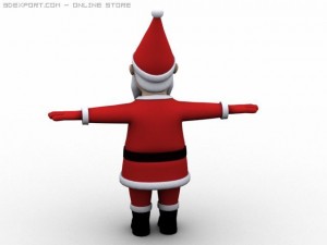 santa 3D Model