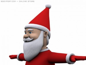 santa 3D Model