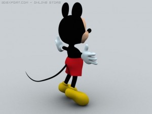 mickey 3D 模型