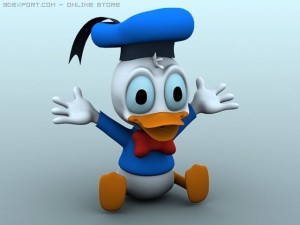 donald Modèle 3D