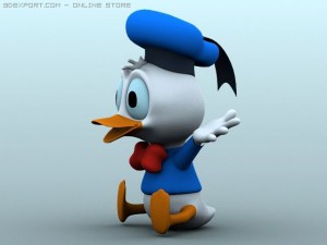 donald 3D 모델
