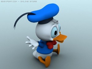 donald 3D 모델