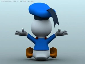 donald 3D Model
