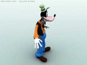 goofy 3D मॉडल