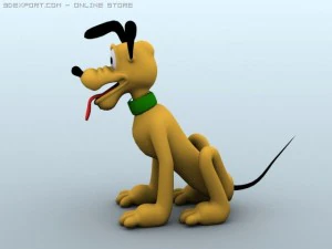 pluto 3D Model
