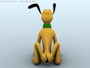pluto 3D Модель