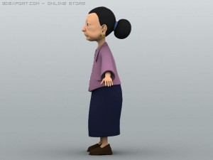 grandma Modèle 3D