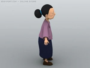 grandma 3D Model