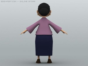 grandma Modèle 3D