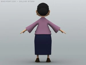 grandma 3D Model